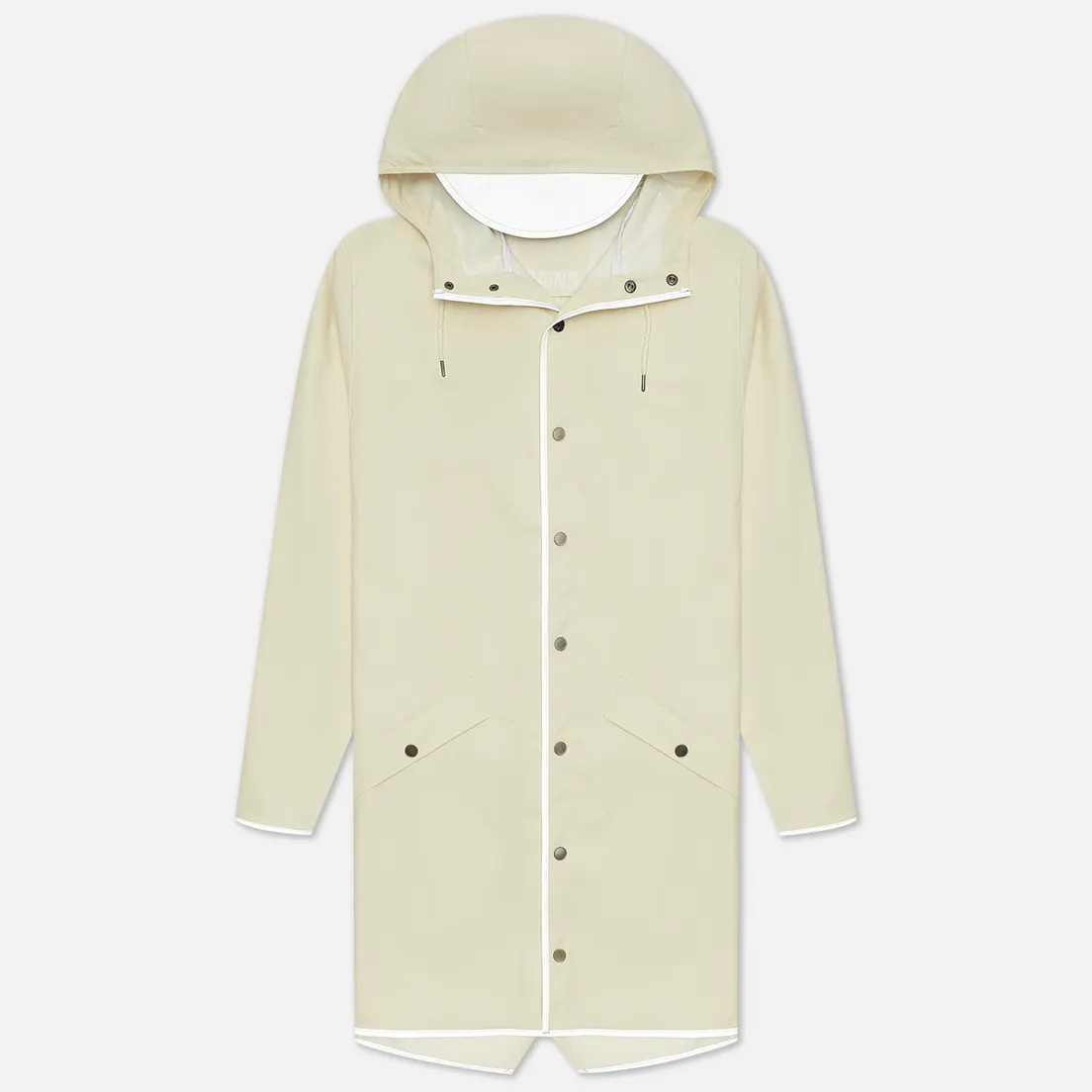 RAINS Мужская куртка дождевик Reflective Long Hooded