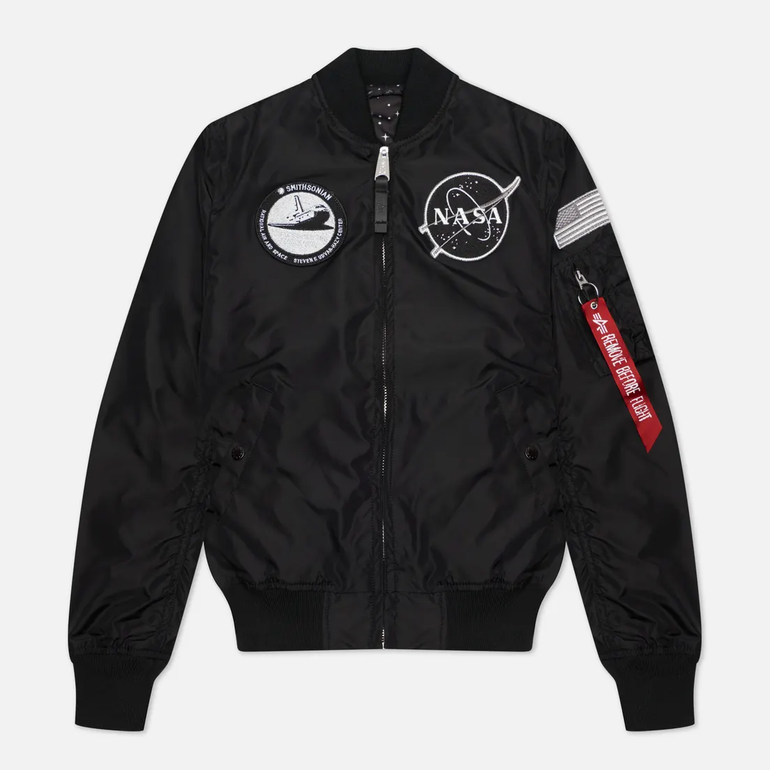 Alpha Industries Женская куртка бомбер MA-1 TT NASA Reversible
