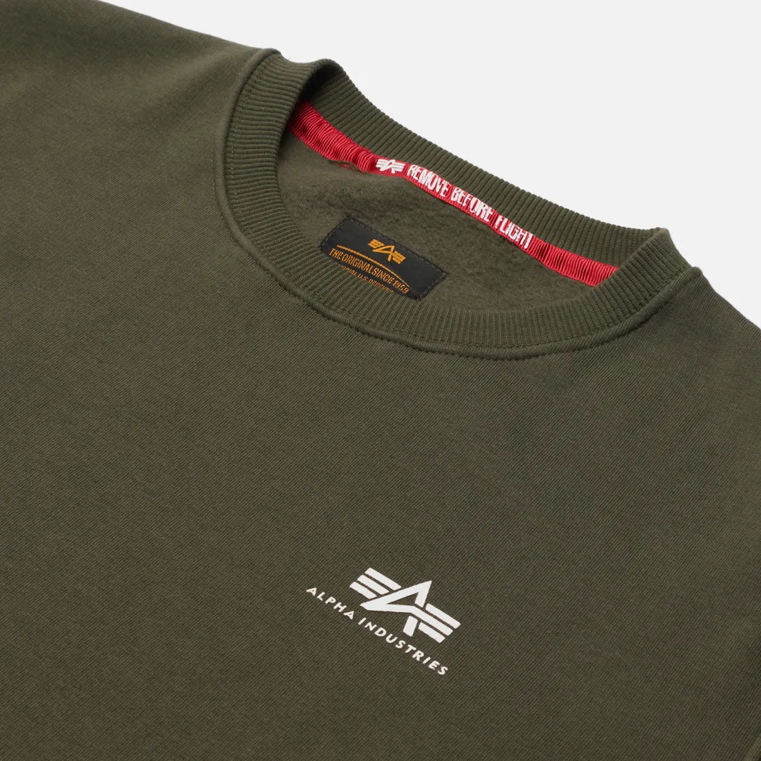 Alpha Industries Мужская толстовка Basic Small Logo