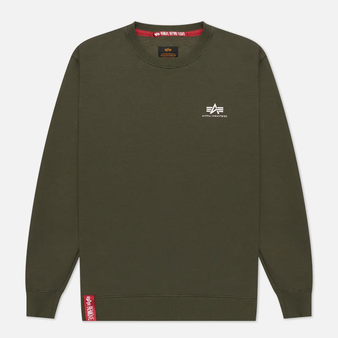 Alpha Industries Мужская толстовка Basic Small Logo