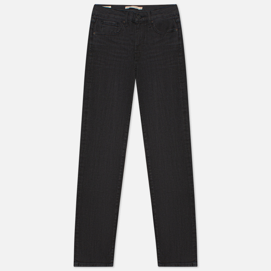 Женские джинсы Levi's 724 High Rise Straight Black Cloud