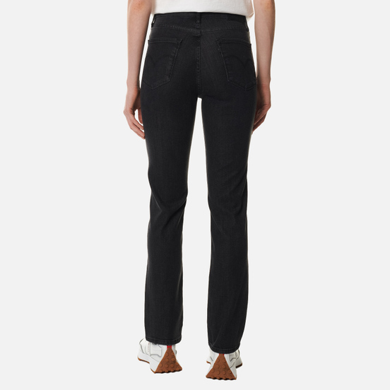 Женские джинсы Levi's 724 High Rise Straight Black Cloud