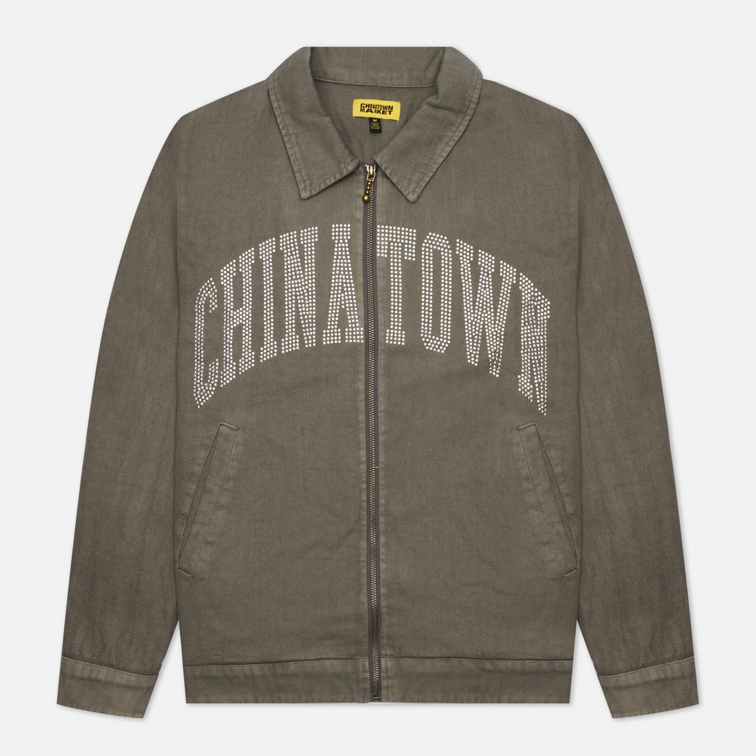 Chinatown Market Мужская куртка Silver Rninestone Arc Garage