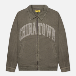 Мужская куртка Chinatown Market Silver Rninestone Arc Garage Charcoal Grey