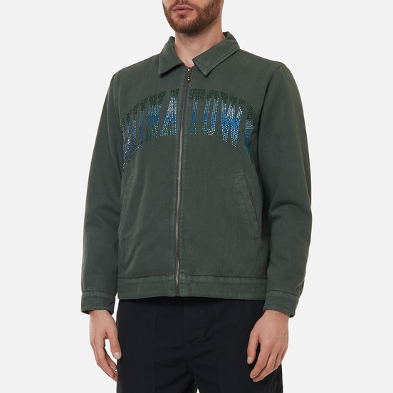 Мужская куртка Chinatown Market Gradient Rninestone Arc Garage Seafoam