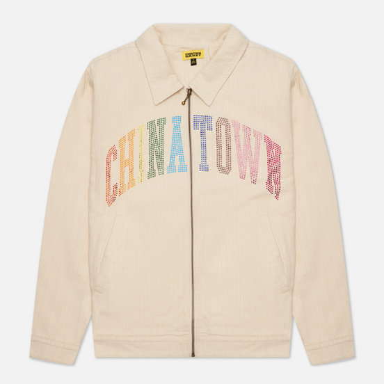 Мужская куртка Chinatown Market Rainbow Rninestone Arc Garage Tan