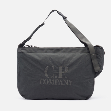  Сумка C.P. Company Plain Paper Touch Zipped Garment Dyed, цвет серый