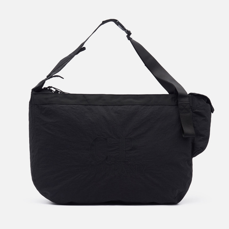   Brandshop Сумка C.P. Company Plain Paper Touch Zipped Garment Dyed, цвет чёрный