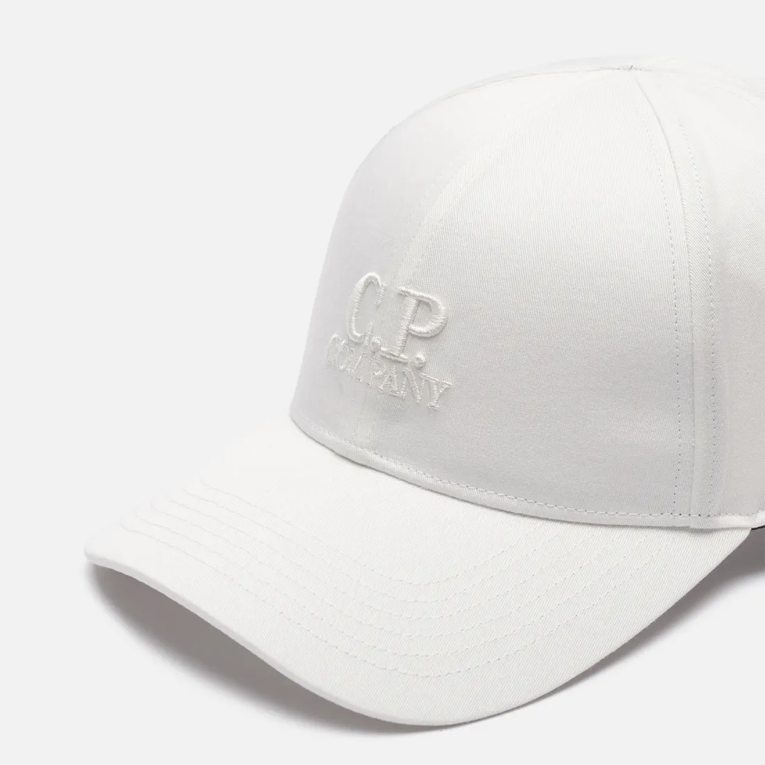 C.P. Company Кепка Gabardine Logo Garment Dyed