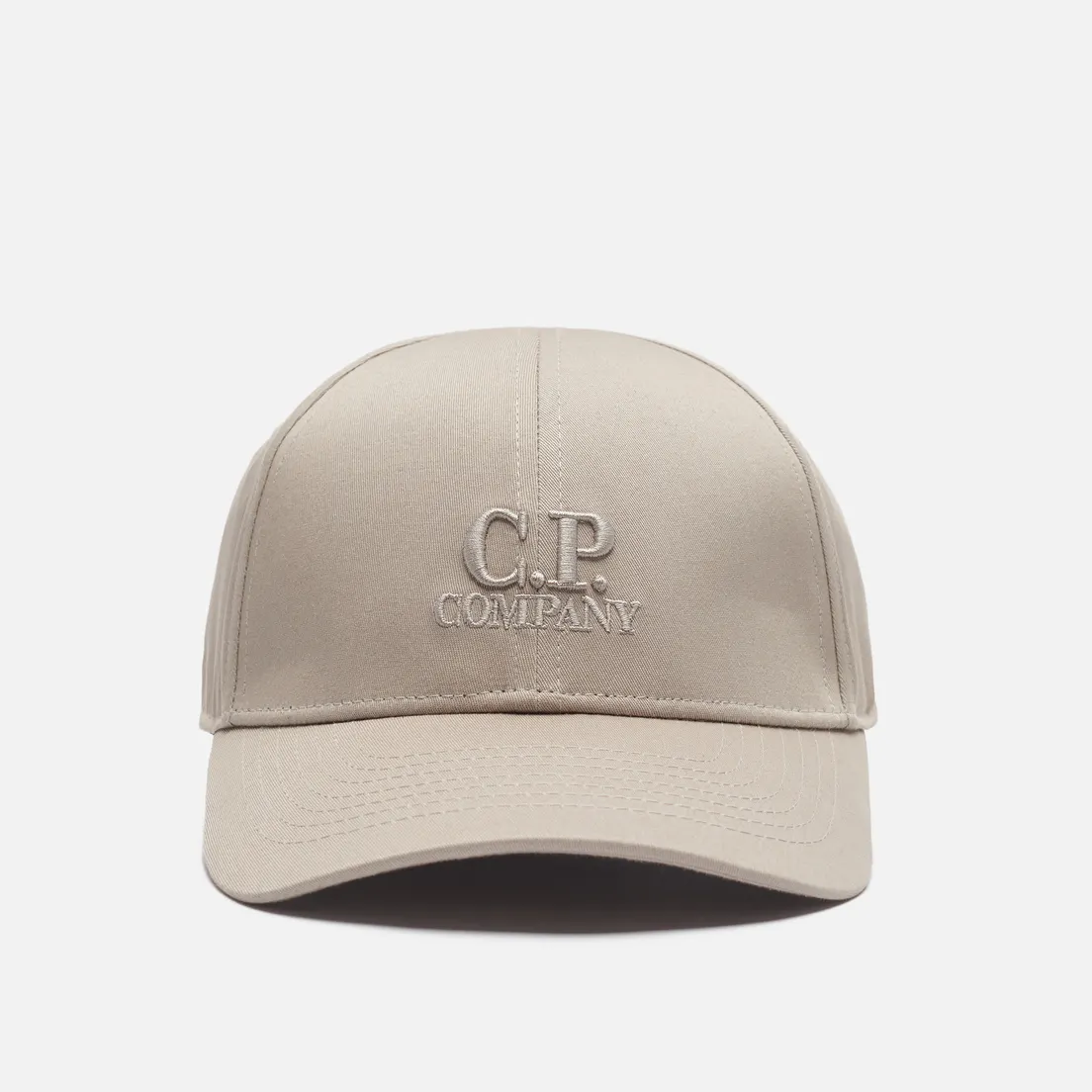 C.P. Company Кепка Gabardine Logo Garment Dyed