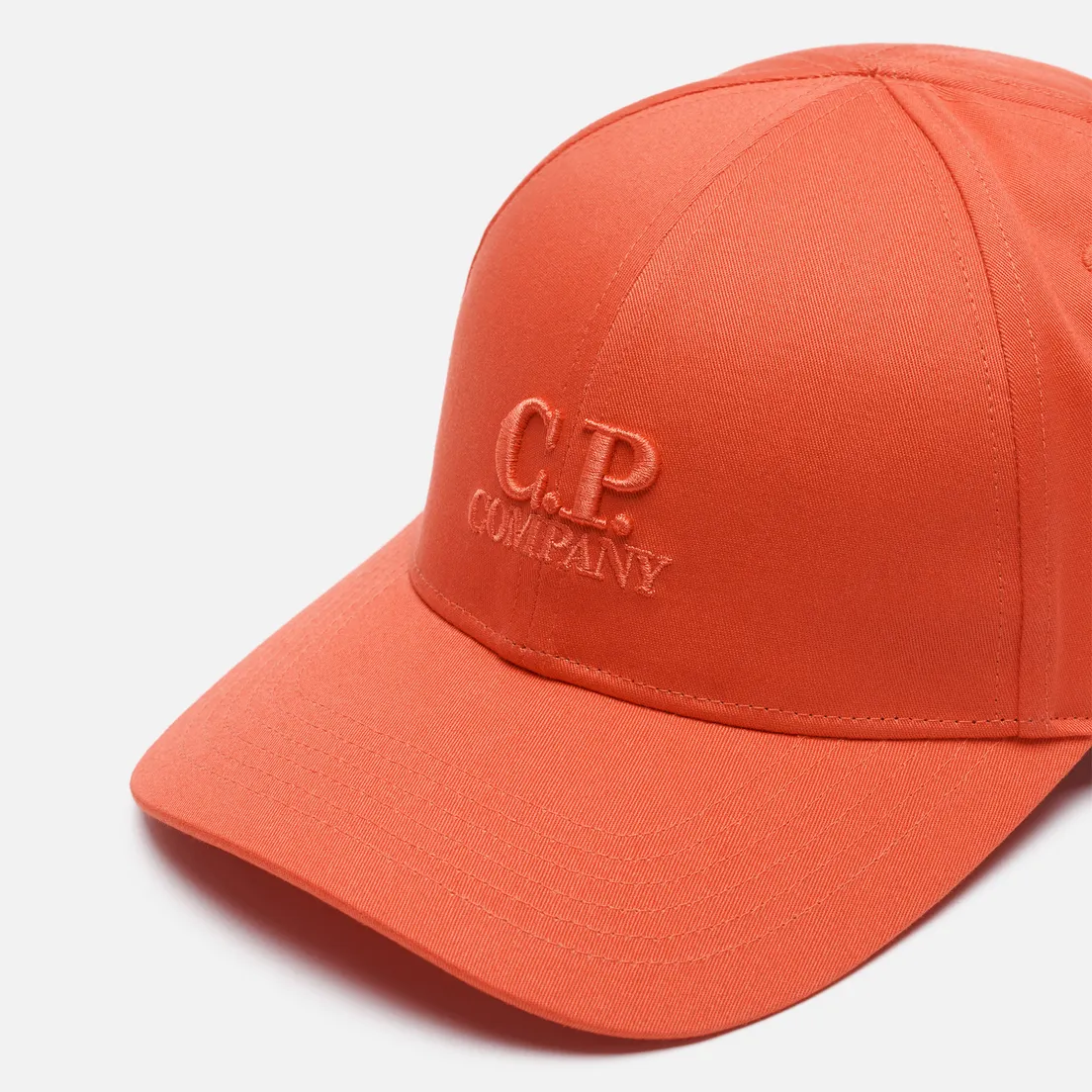C.P. Company Кепка Gabardine Logo Garment Dyed
