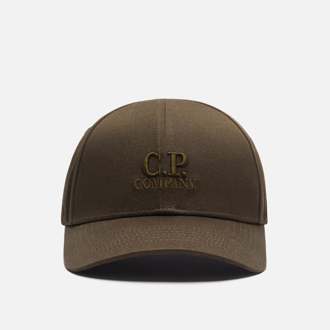 C.P. Company Кепка Gabardine Logo Garment Dyed