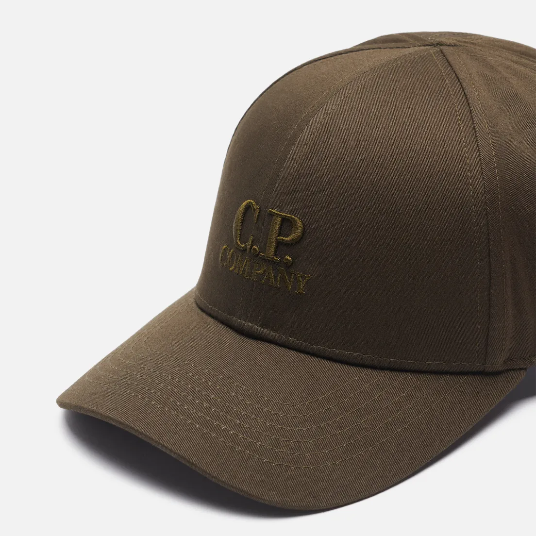 C.P. Company Кепка Gabardine Logo Garment Dyed