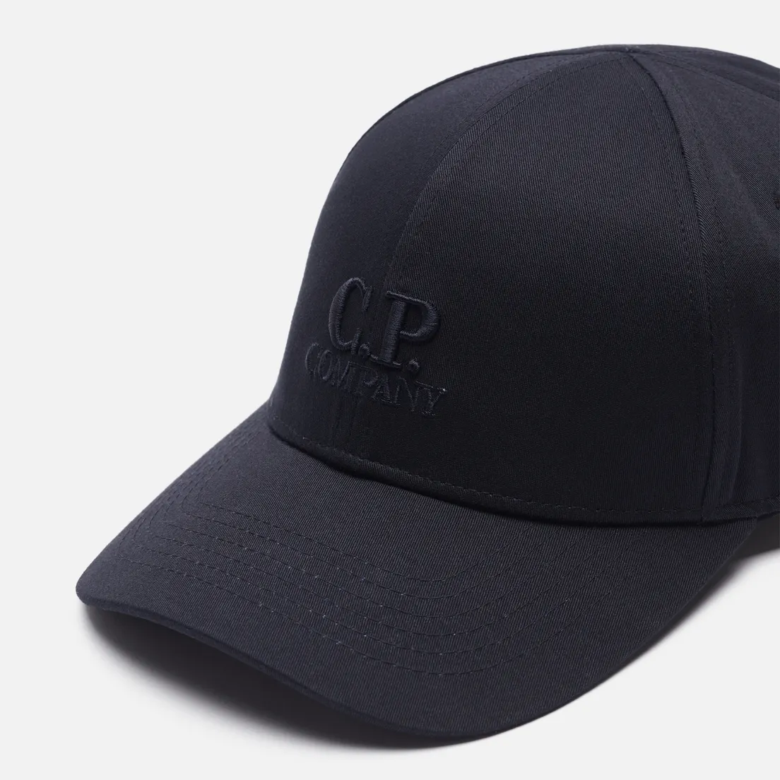 C.P. Company Кепка Gabardine Logo Garment Dyed