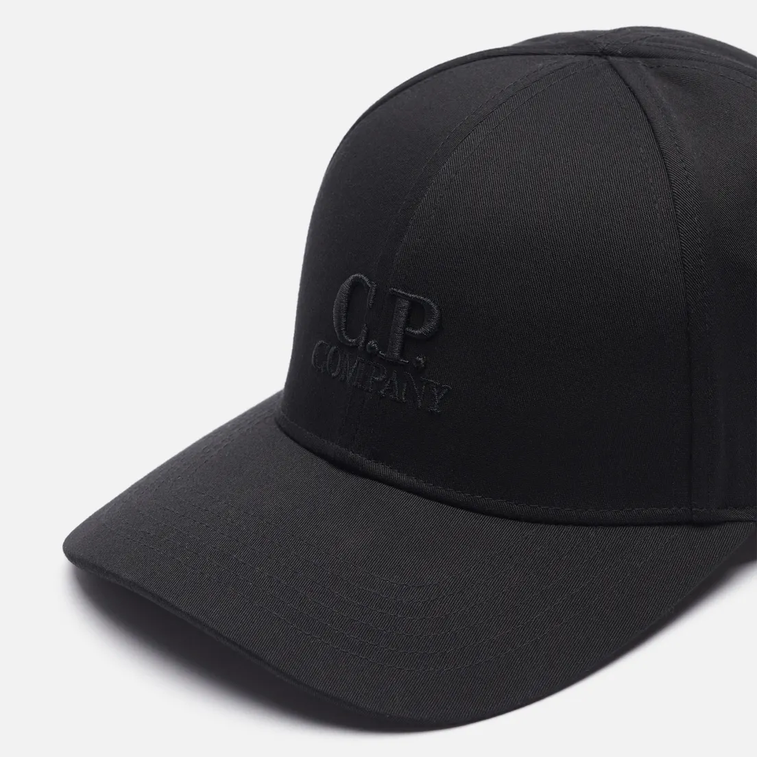 C.P. Company Кепка Gabardine Logo Garment Dyed