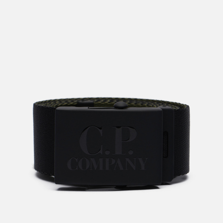 Ремни  Brandshop Ремень C.P. Company Double Color Logo Tape, цвет чёрный, размер 110