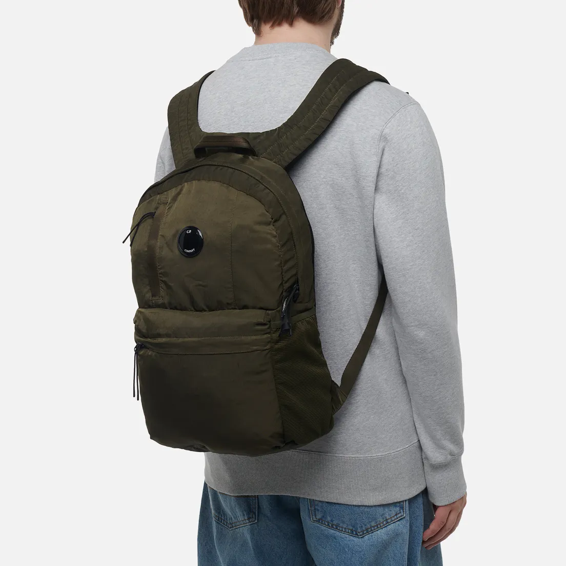 C.P. Company Рюкзак Nylon B Lens Garment Dyed