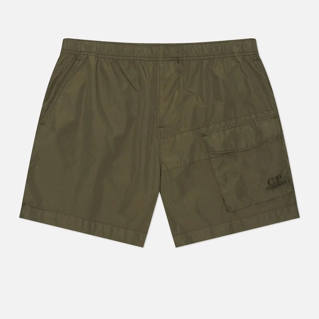C.P. Company Мужские шорты Flatt Nylon Swim Logo