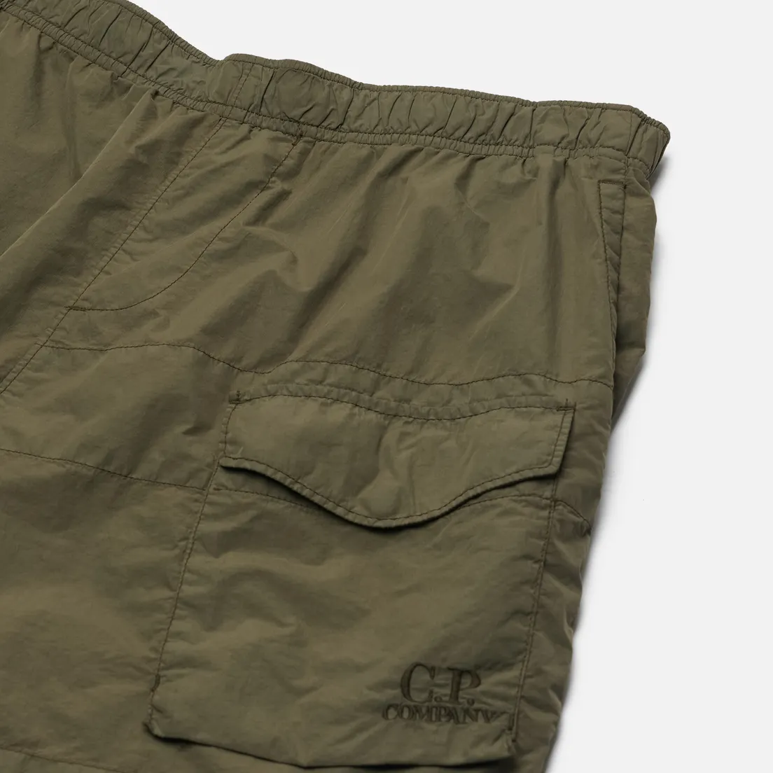 C.P. Company Мужские шорты Flatt Nylon Swim Logo