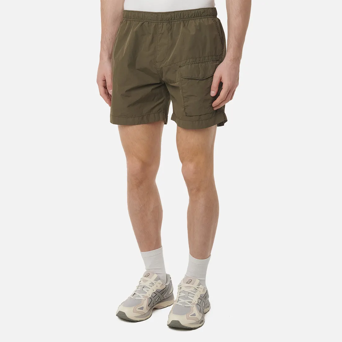 C.P. Company Мужские шорты Flatt Nylon Swim Logo