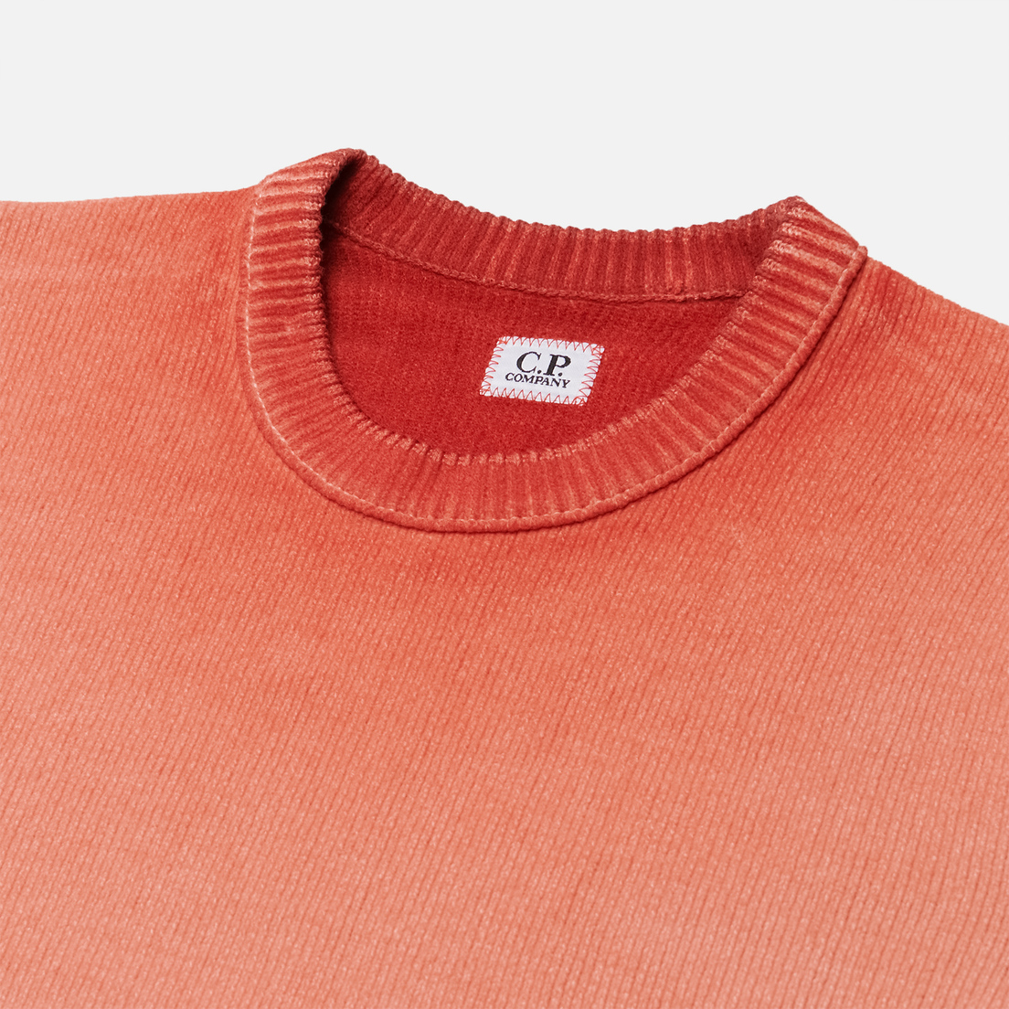 C.P. Company Мужской свитер Chenille Cotton Knit