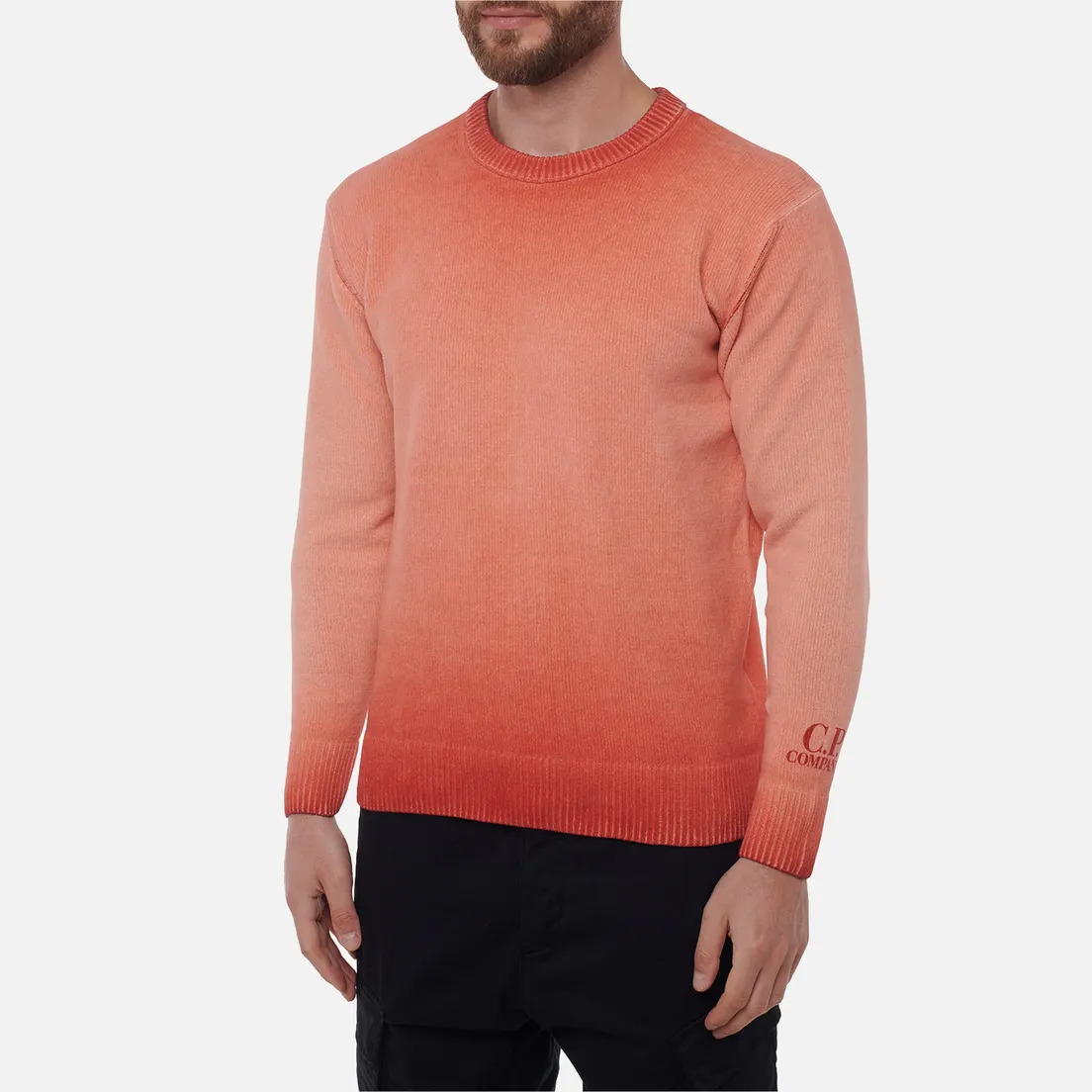 C.P. Company Мужской свитер Chenille Cotton Knit