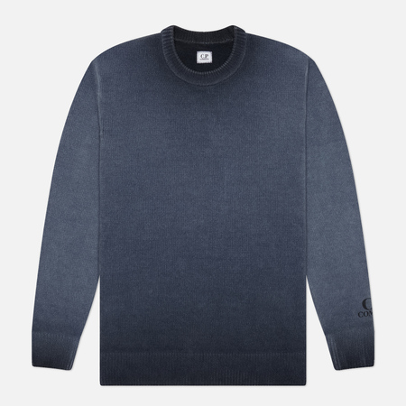 Мужской свитер C.P. Company Chenille Cotton Knit, цвет синий, размер XL