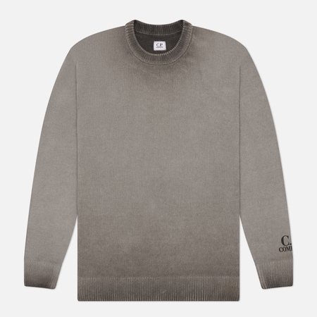 Мужской свитер C.P. Company Chenille Cotton Knit, цвет серый, размер XXL