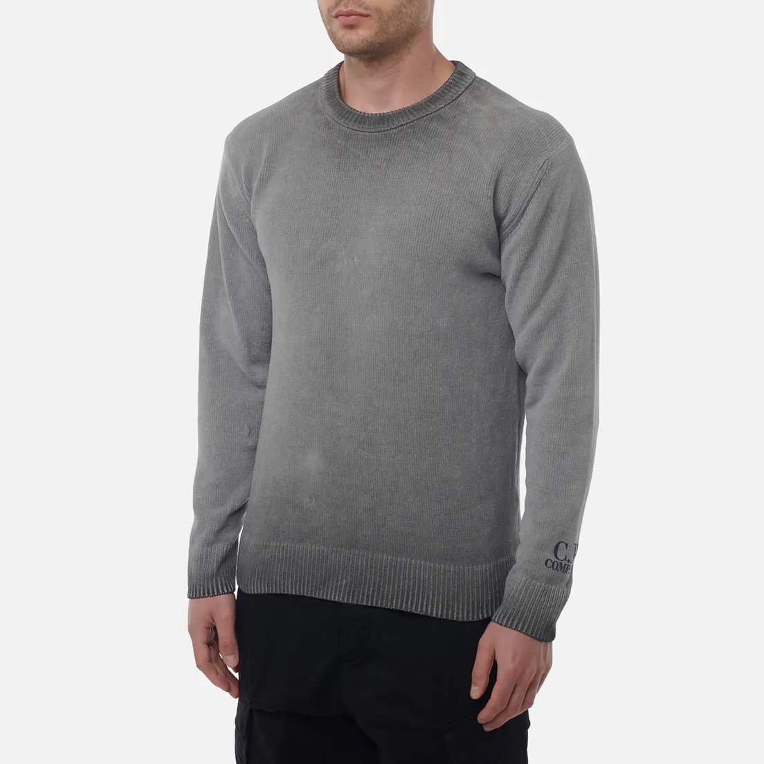 C.P. Company Мужской свитер Chenille Cotton Knit