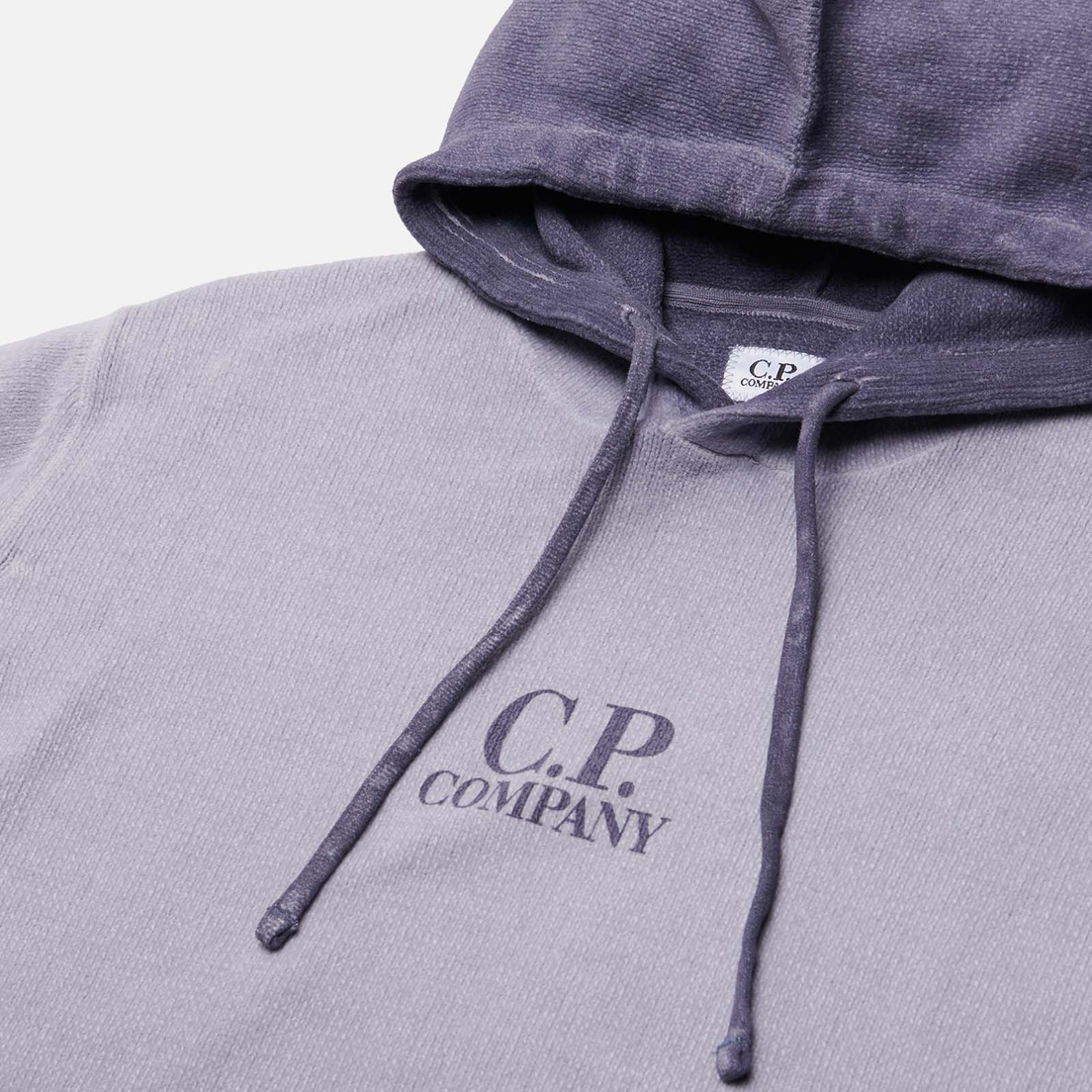 C.P. Company Мужской свитер Chenille Cotton Hoodie Knit