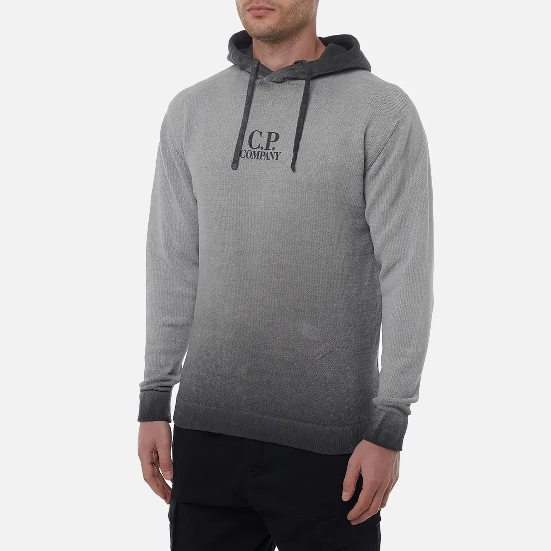 C.P. Company Мужской свитер Chenille Cotton Hoodie Knit
