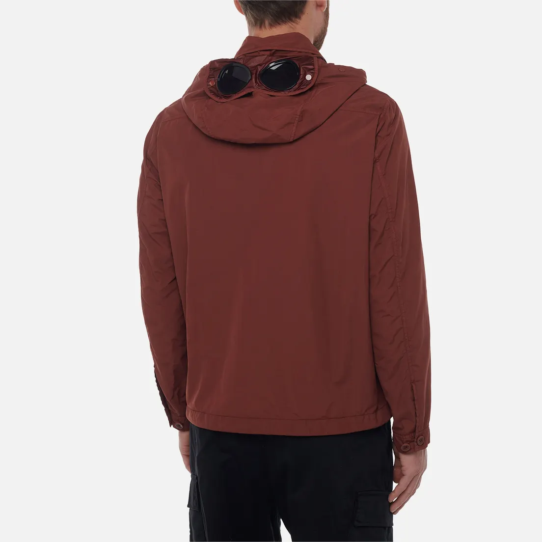 C.P. Company Мужская куртка ветровка Flatt Nylon Goggle Overshirt