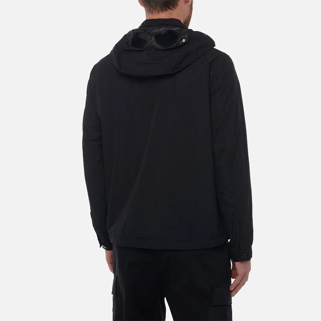 C.P. Company Мужская куртка ветровка Flatt Nylon Goggle Overshirt