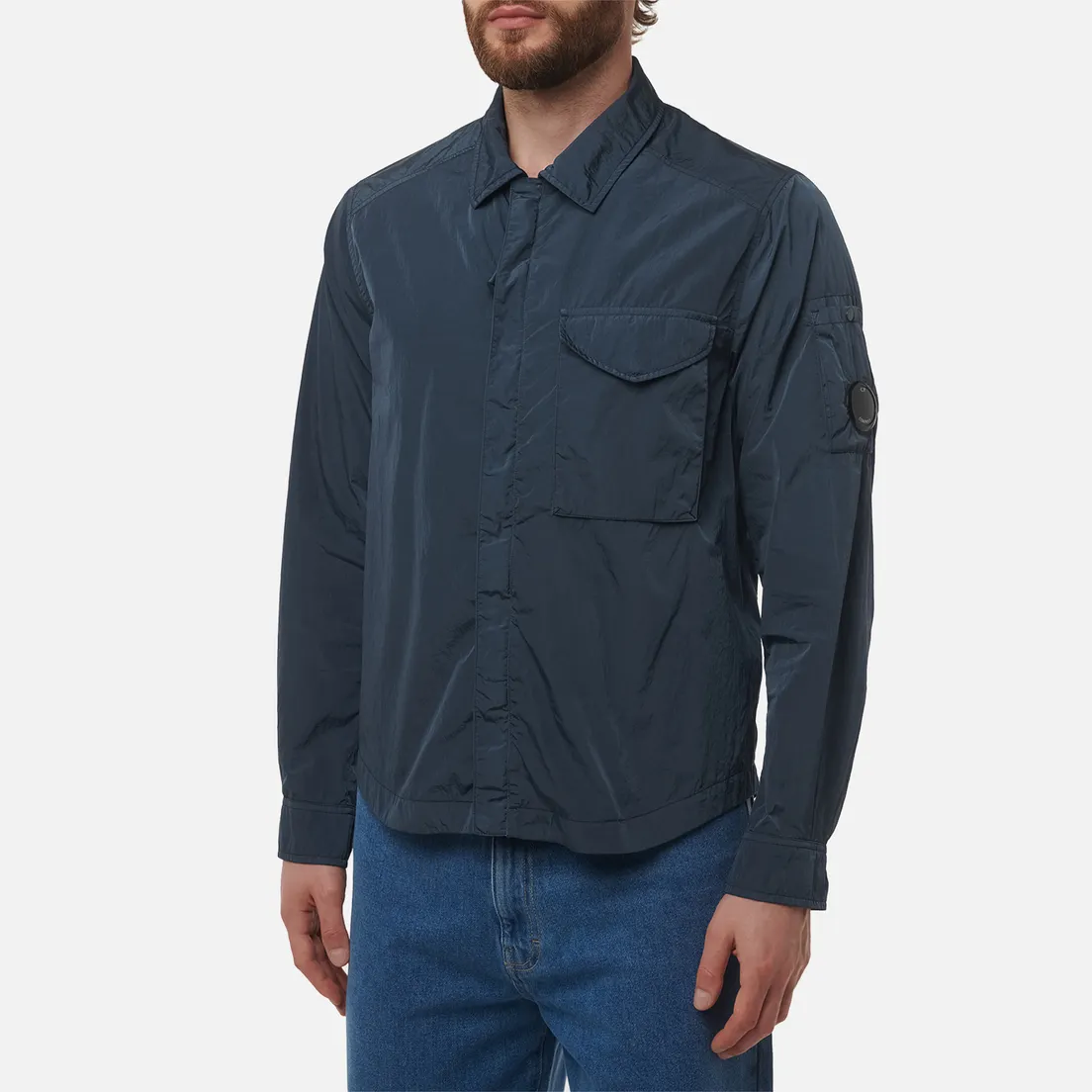 C.P. Company Мужская рубашка Chrome-R Full Zip