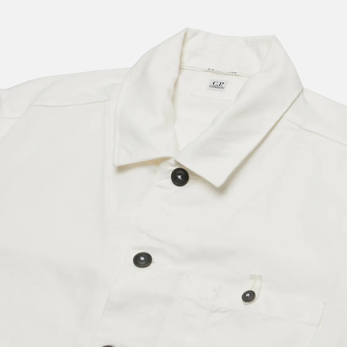 C.P. Company Мужская рубашка Cotton/Linen Lens Overshirt