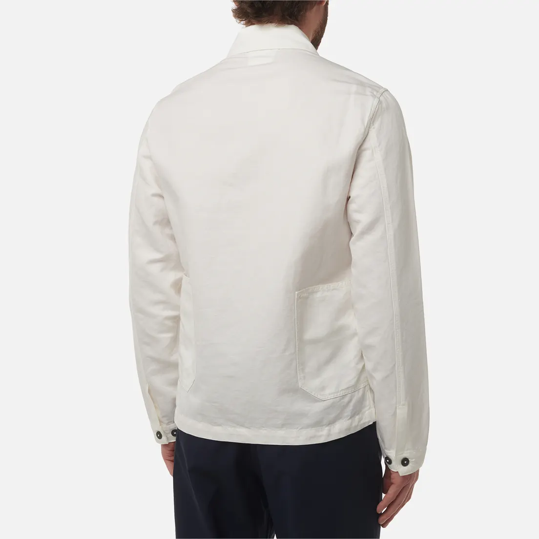 C.P. Company Мужская рубашка Cotton/Linen Lens Overshirt