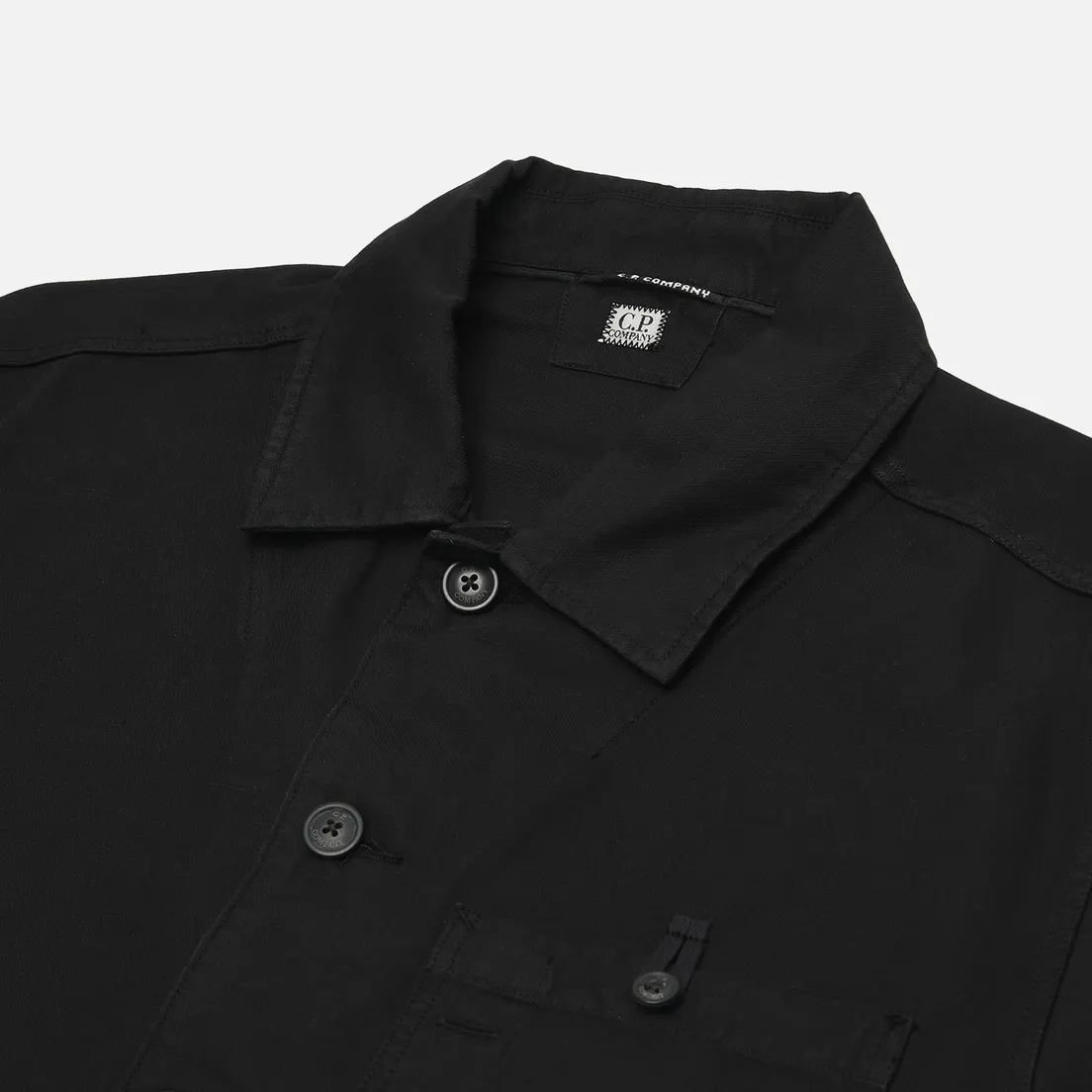 C.P. Company Мужская рубашка Cotton/Linen Lens Overshirt