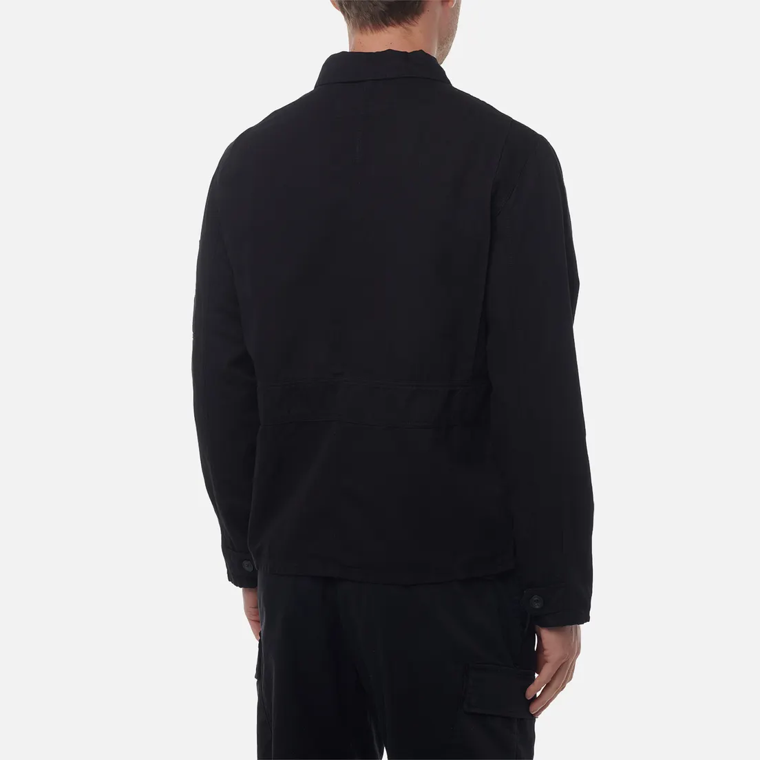 C.P. Company Мужская рубашка Cotton/Linen Full Zip Overshirt