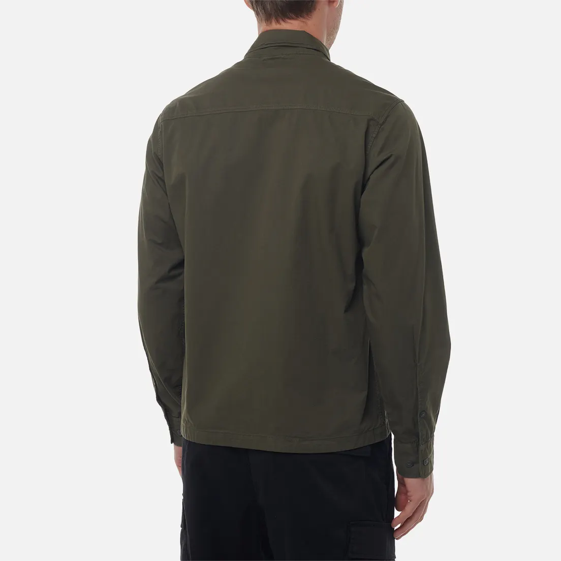 C.P. Company Мужская рубашка Organic Gabardine Full Zip Overshirt