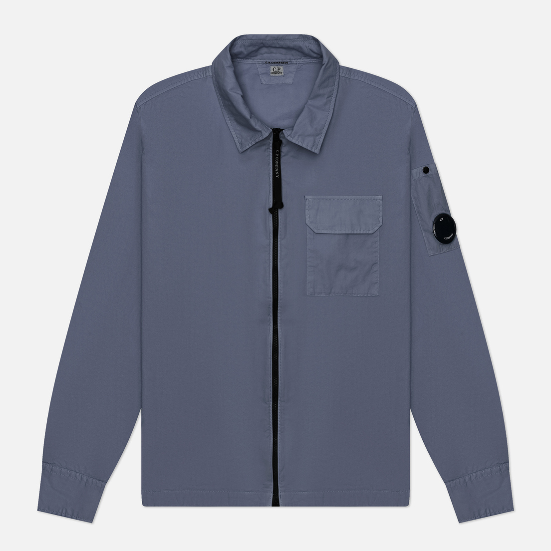 C.P. Company Мужская рубашка Organic Gabardine Full Zip Overshirt