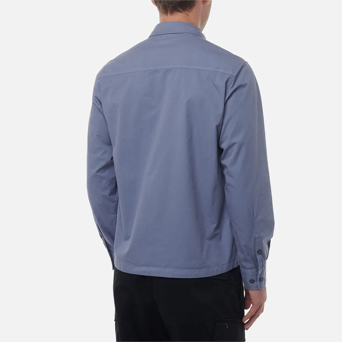 C.P. Company Мужская рубашка Organic Gabardine Full Zip Overshirt