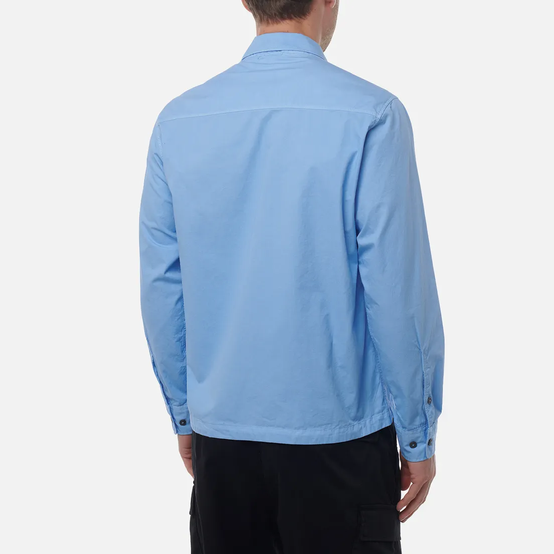C.P. Company Мужская рубашка Organic Gabardine Full Zip Overshirt