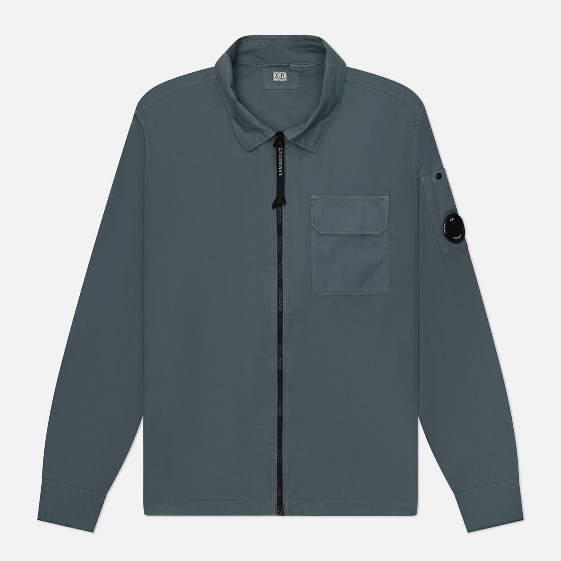 C.P. Company Мужская рубашка Organic Gabardine Full Zip Overshirt