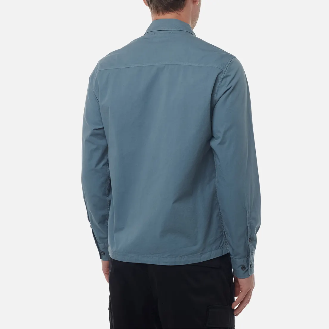 C.P. Company Мужская рубашка Organic Gabardine Full Zip Overshirt