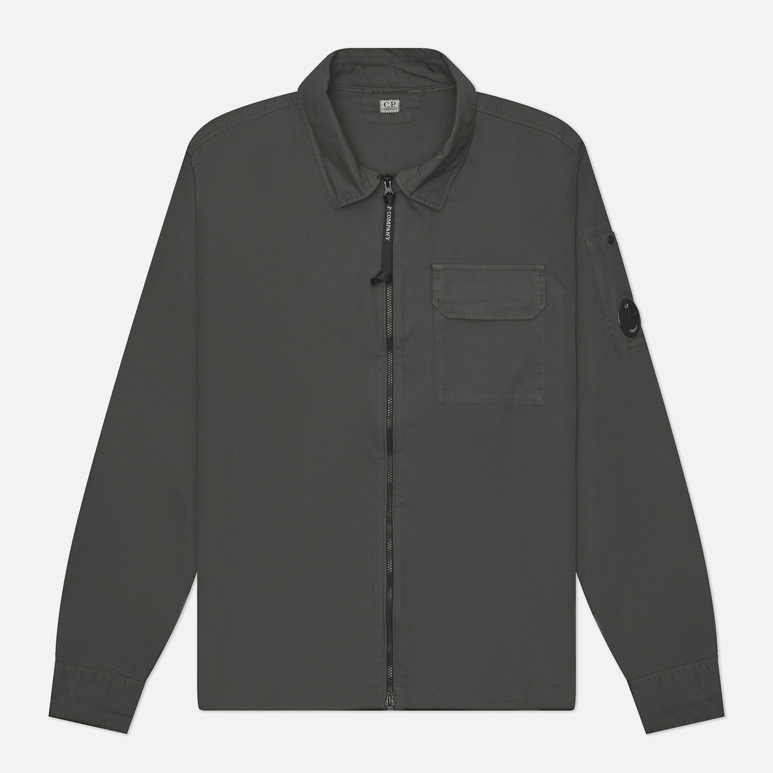 C.P. Company Мужская рубашка Organic Gabardine Full Zip Overshirt