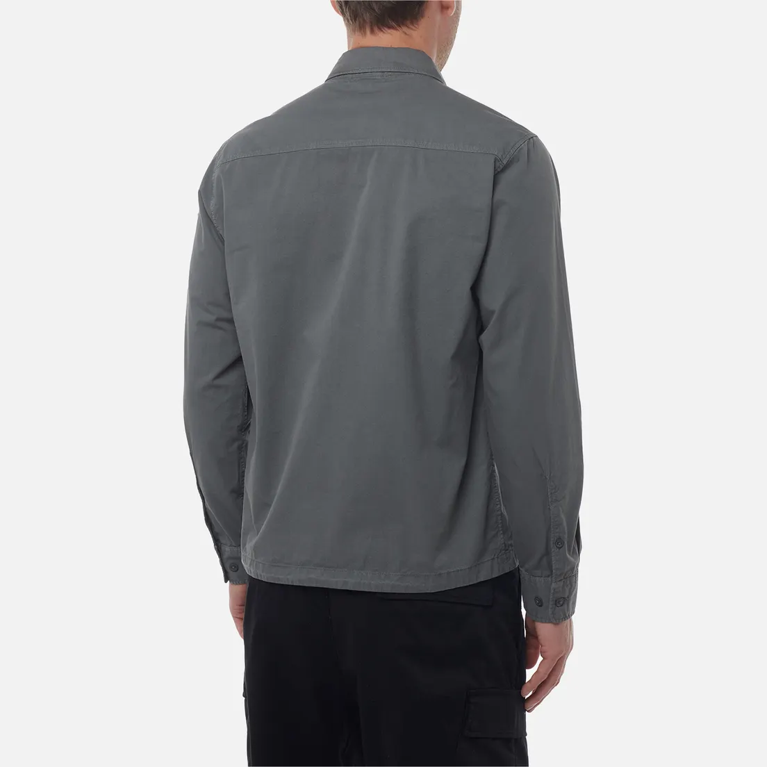 C.P. Company Мужская рубашка Organic Gabardine Full Zip Overshirt