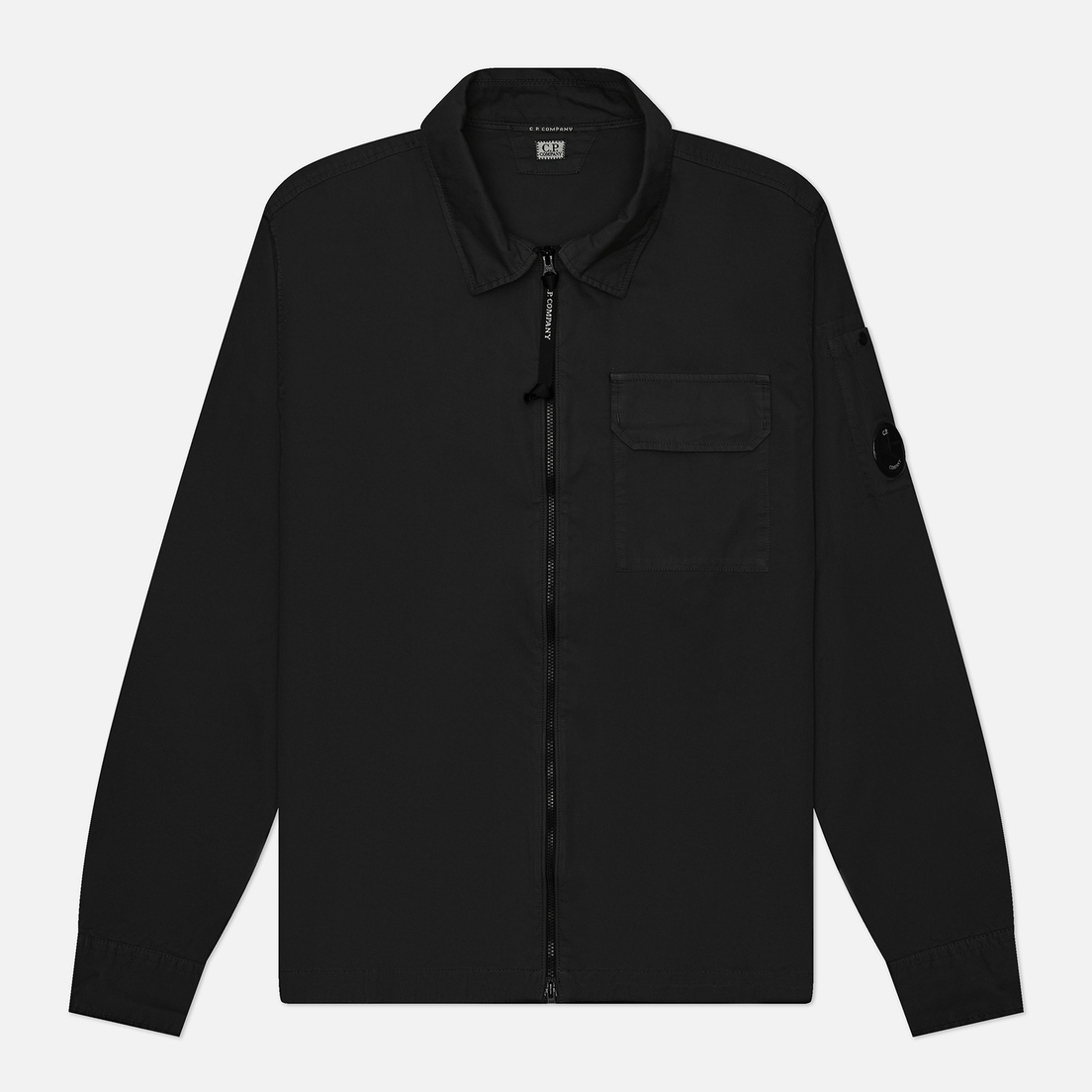 C.P. Company Мужская рубашка Organic Gabardine Full Zip Overshirt