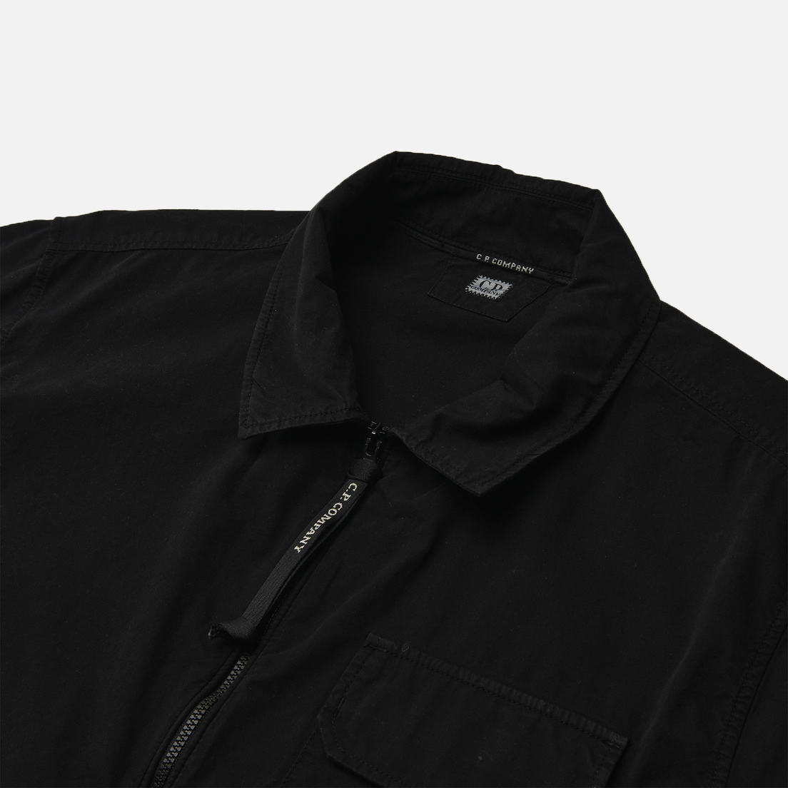 C.P. Company Мужская рубашка Organic Gabardine Full Zip Overshirt