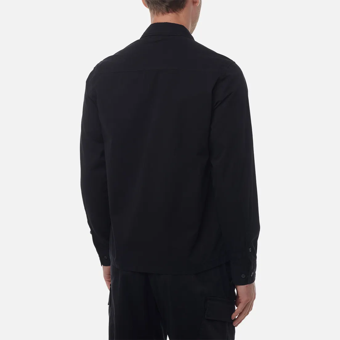 C.P. Company Мужская рубашка Organic Gabardine Full Zip Overshirt