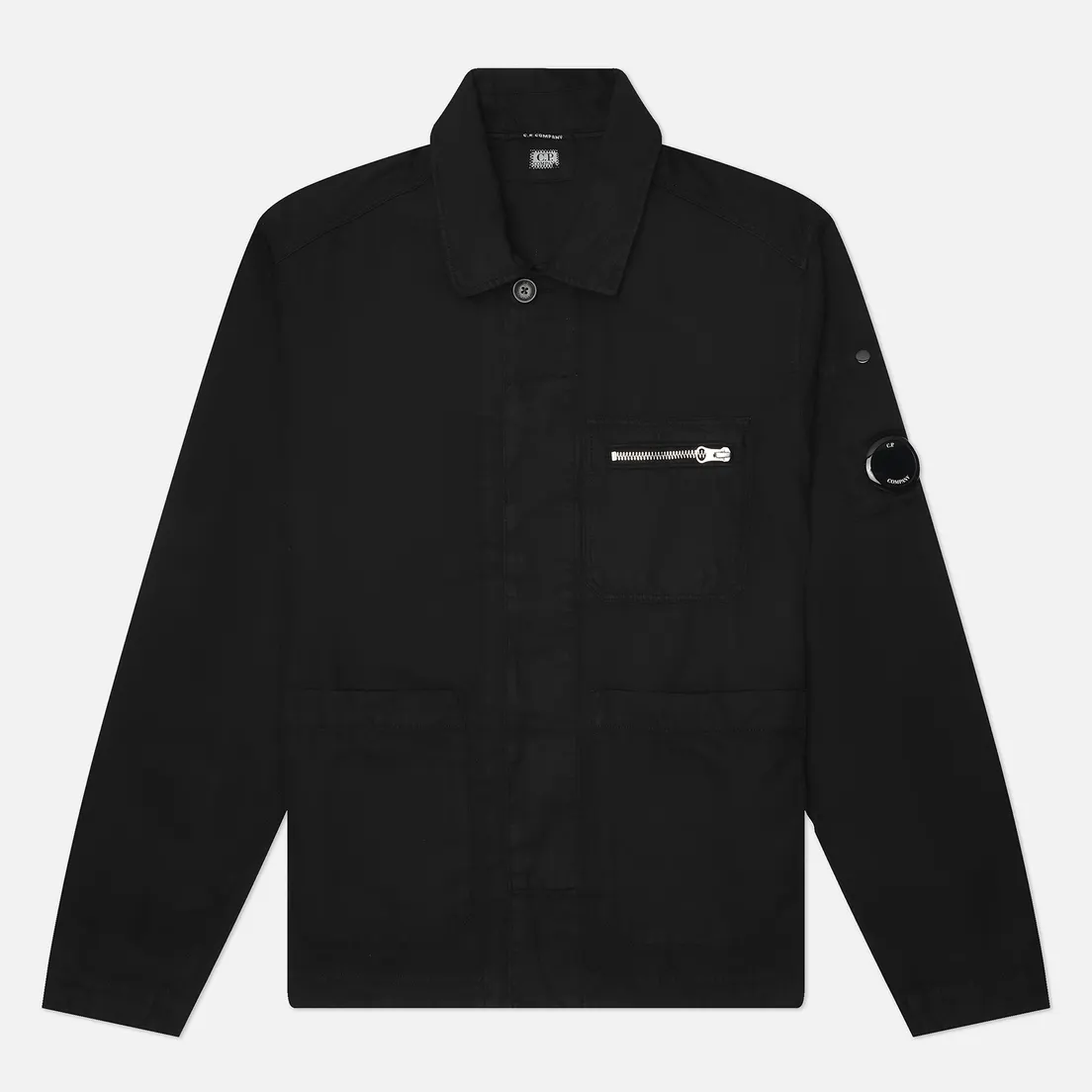 C.P. Company Мужская рубашка Cotton/Linen Classic Collar